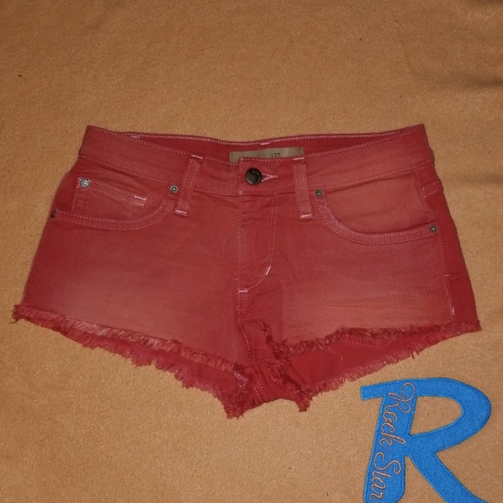 Nwot Joe's Jeans orange ombre shorts size 24.